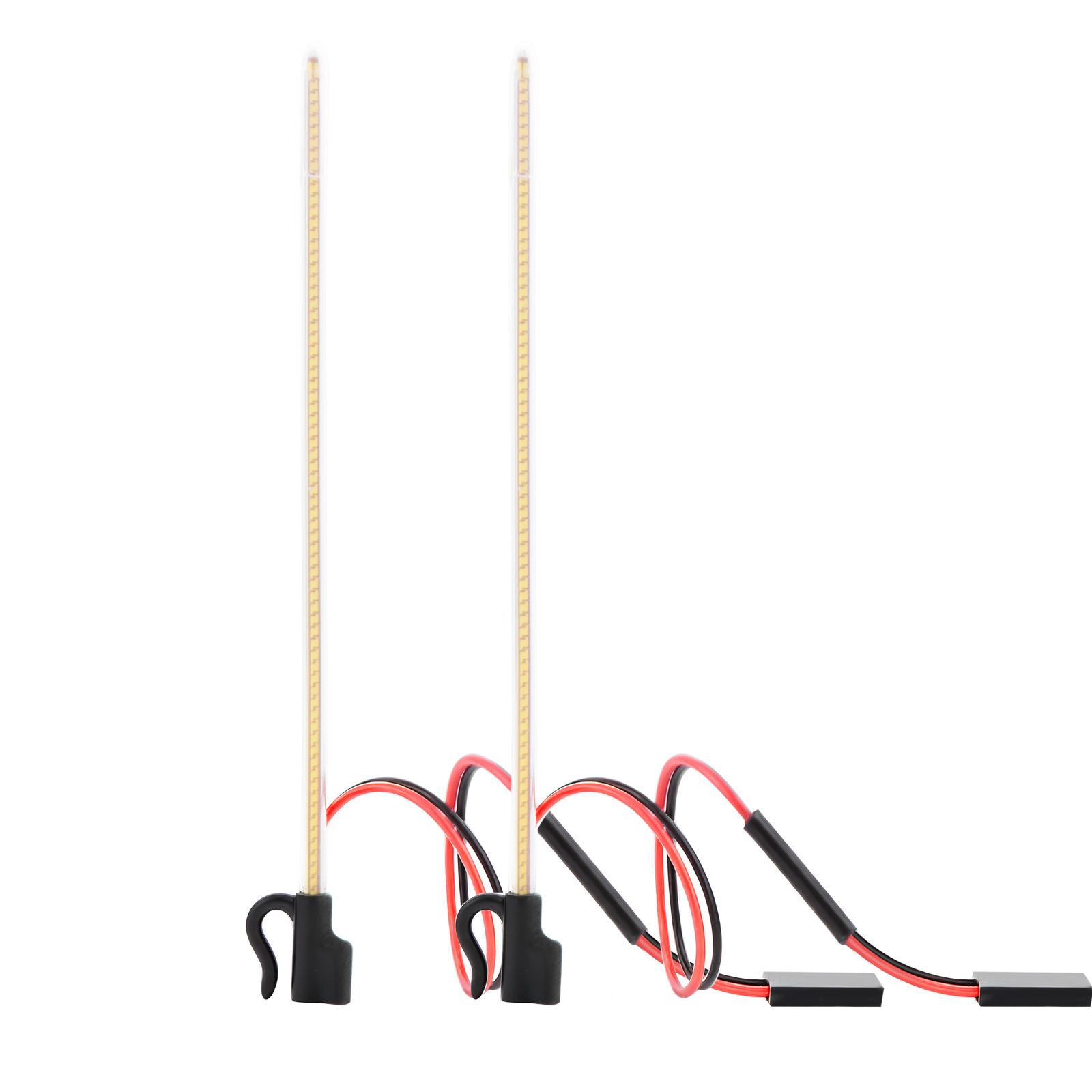 Rc Hobby Crawler - ModRax 2PCS LED RC Antenna Lights,