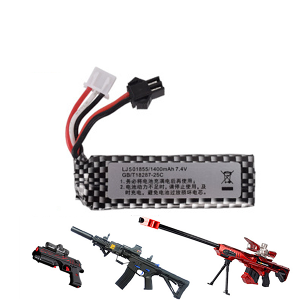 Rc Hobby Rc - 7.4v 1400mah 25C 501855 Lipo Battery
