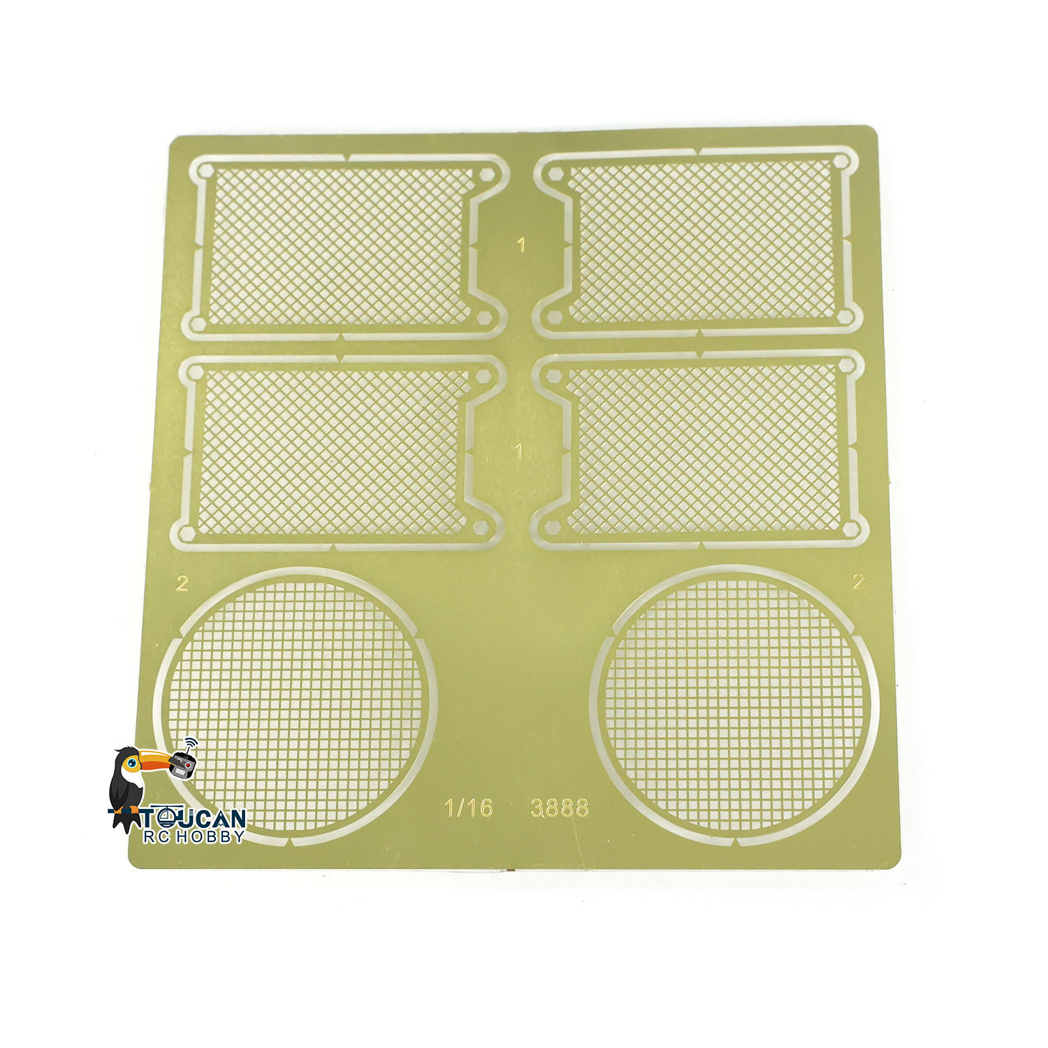 Rc Hobby Kings - Metal Upper Hull Guard Plate Mudguard