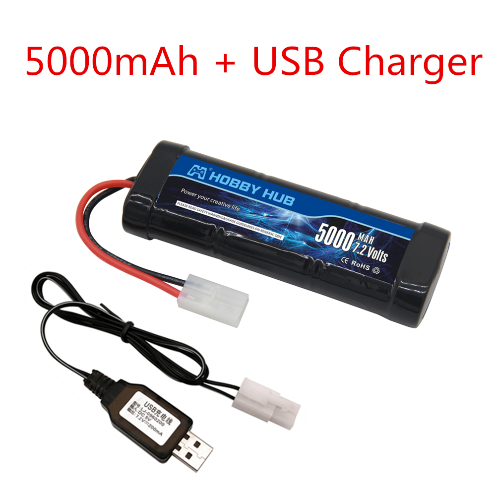 7.2V 5000mAh Ni-MH Battery Pac - Rc Hobby Rc ulasan dan harga
