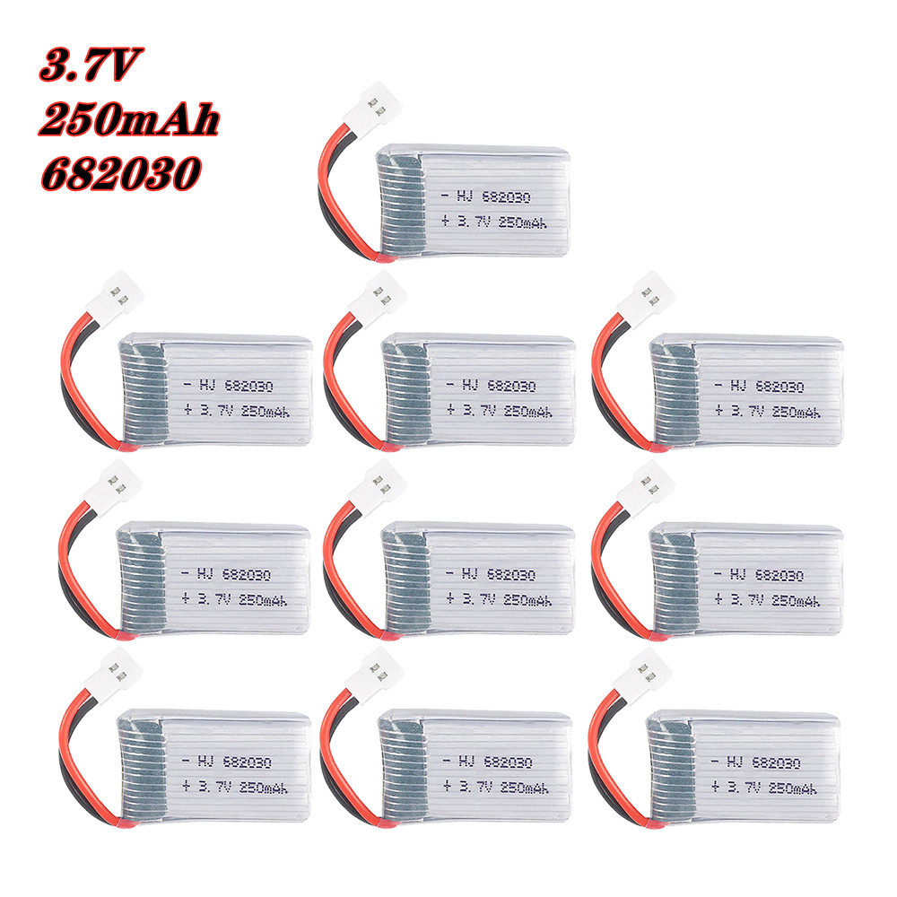 4/5/10pcs High Rate 3.7V 250mA - Rc Hobby Airplanes ulasan dan harga