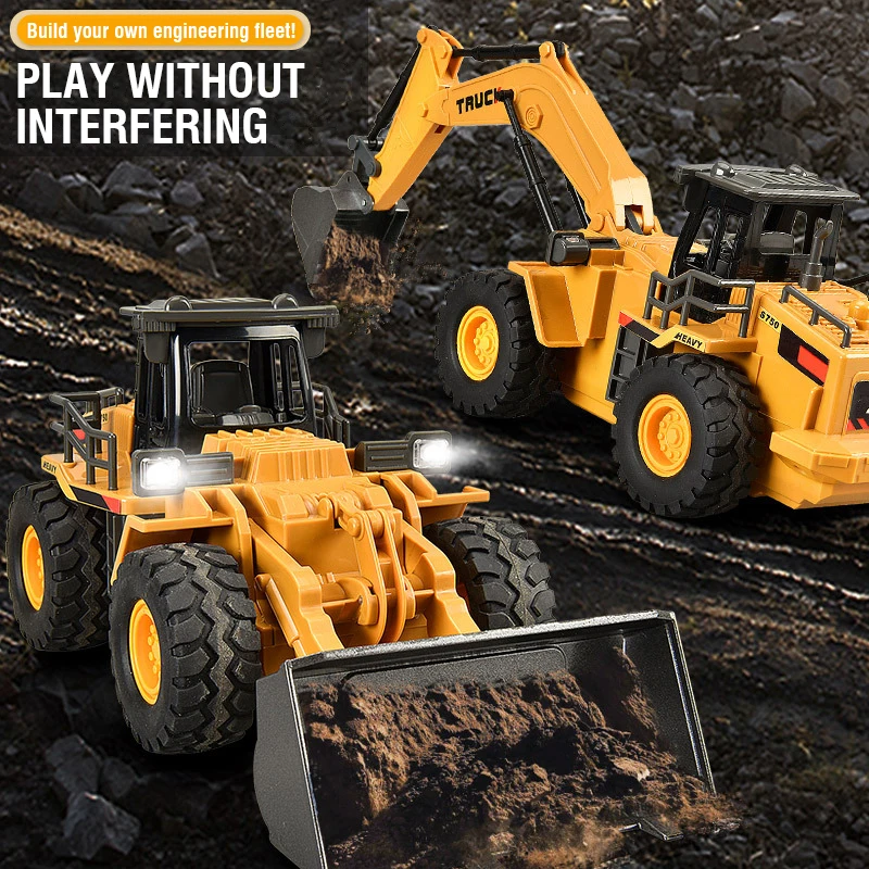 2.4G Alloy Remote Control Exca - Rc Hobby Excavator ulasan dan harga