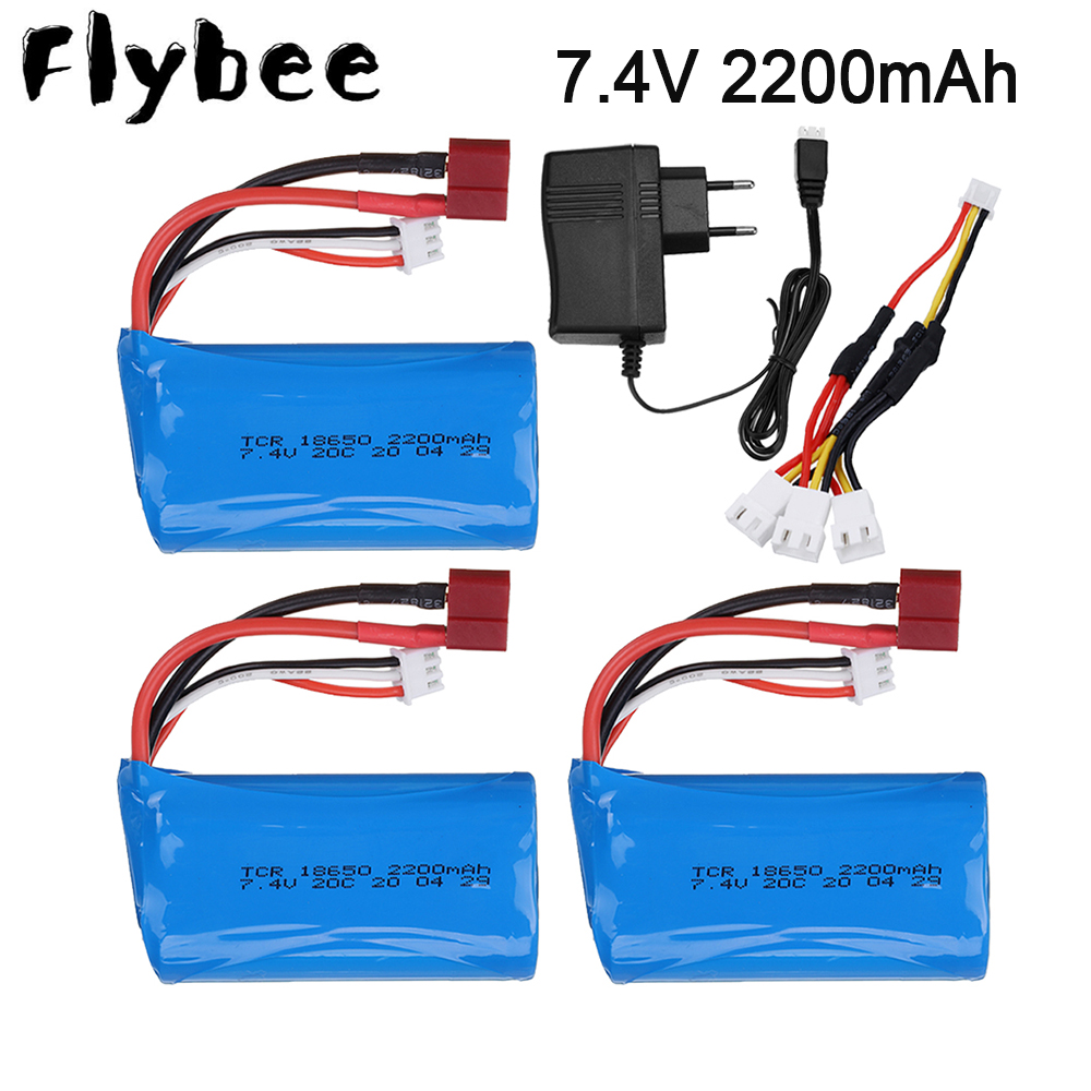 7.4V 2200mAh 18650 Lipo Batery - Rc Hobby Rc ulasan dan harga
