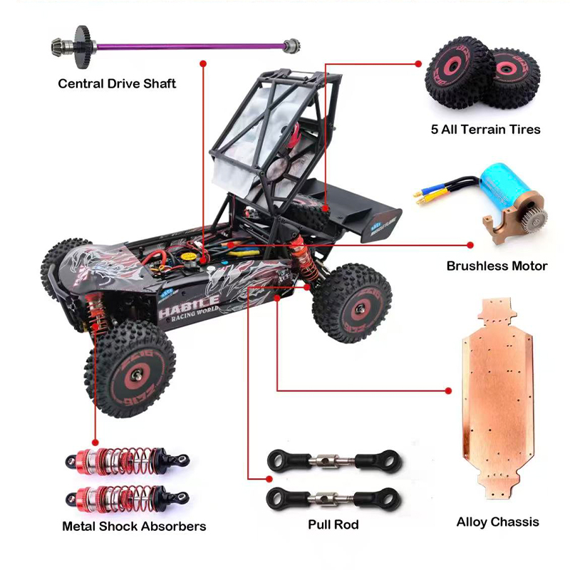 75 KM/H WLtoys 124016 V8 RC Ca - Rc Hobby Grade Drift Car ulasan dan harga