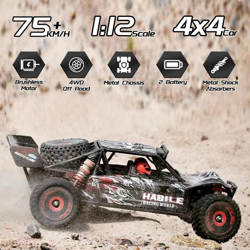 75 KM/H WLtoys 124016 V8 RC Ca - Rc Hobby Grade Drift Car ulasan dan harga