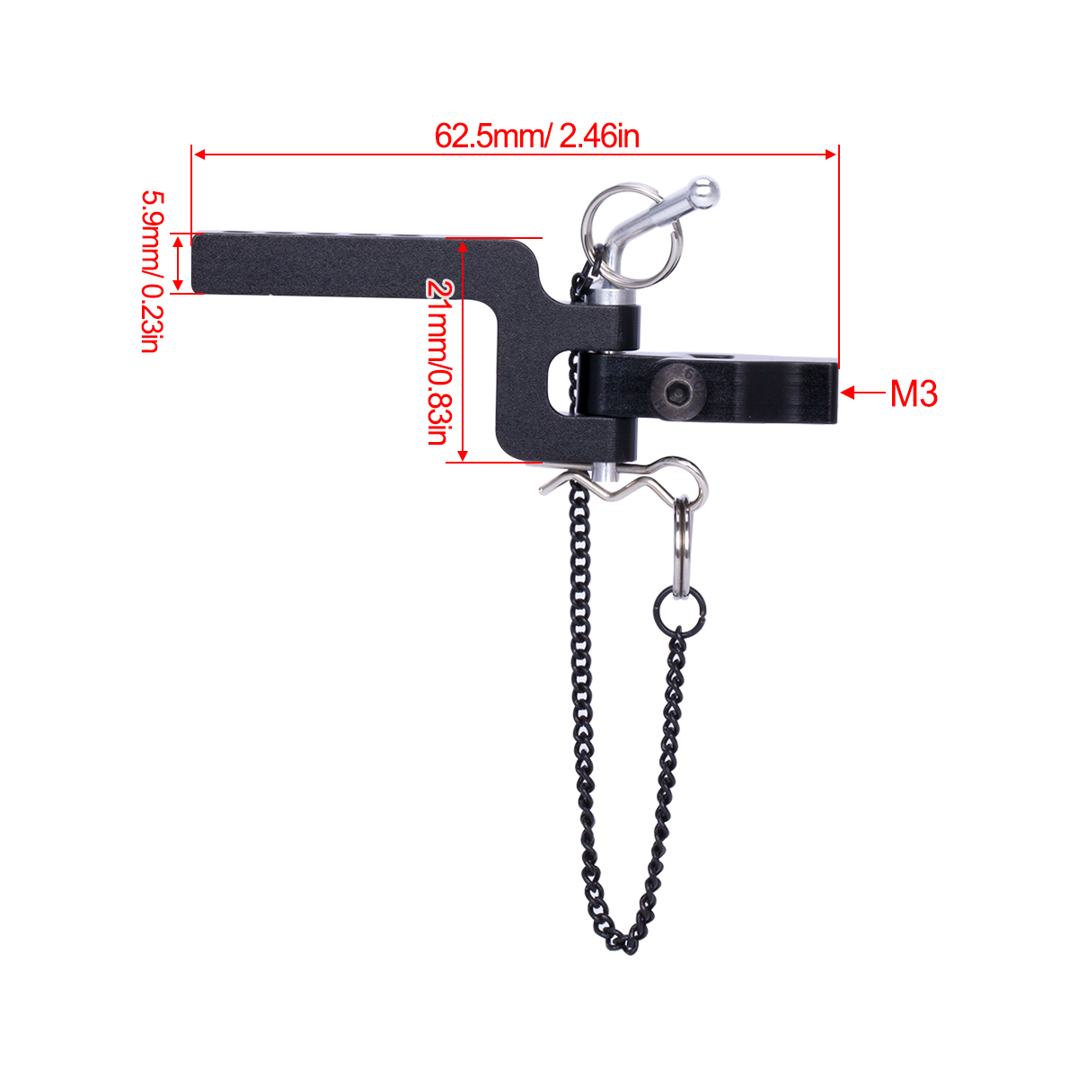 CNC Trailer Hook Rescue Access - Rc Hobby Crawler ulasan dan harga