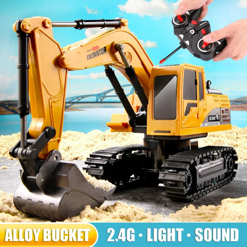 RC Excavator 2.4Ghz 6 Channel  - Rc Hobby Excavator ulasan dan harga