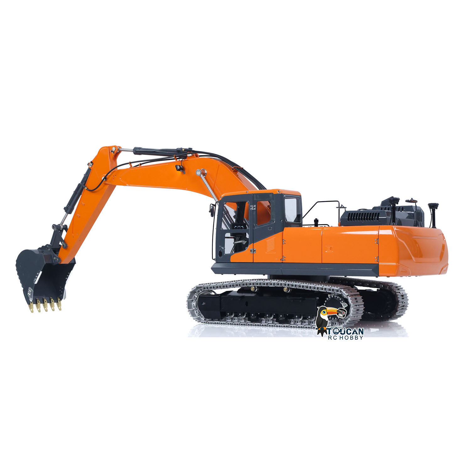 DX350LC LESU 1/14 RC Hydraulic - Rc Hobby Excavator ulasan dan harga
