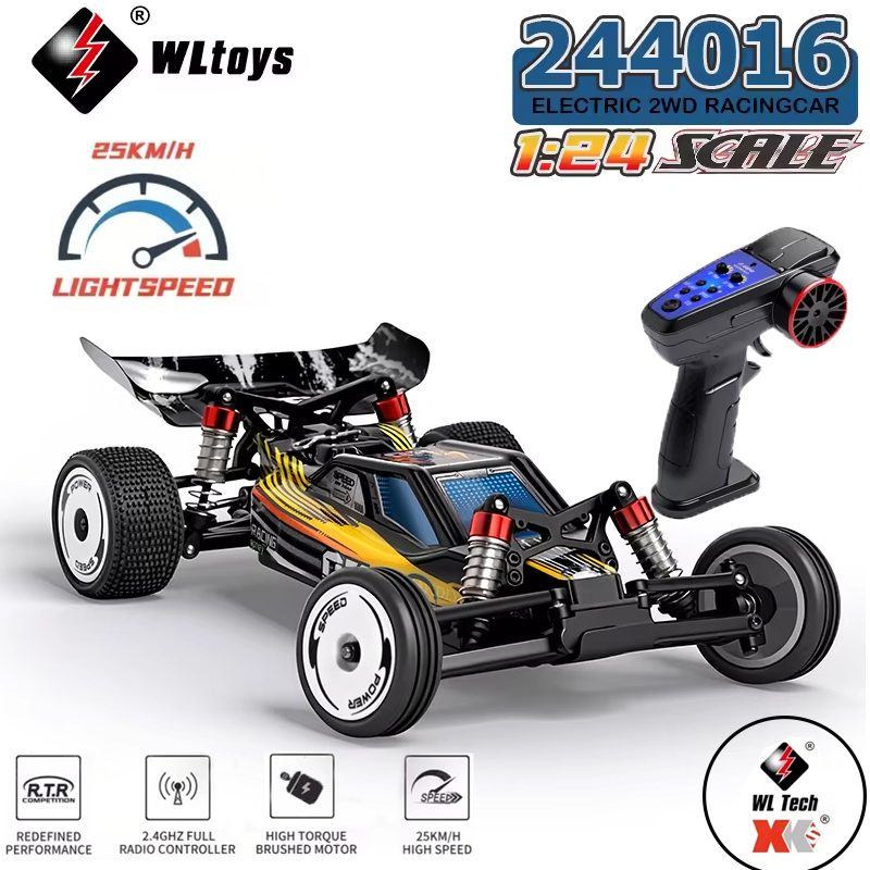 New WLtoys 244016 RC Car 1:24  - Rc Hobby Grade Drift Car ulasan dan harga