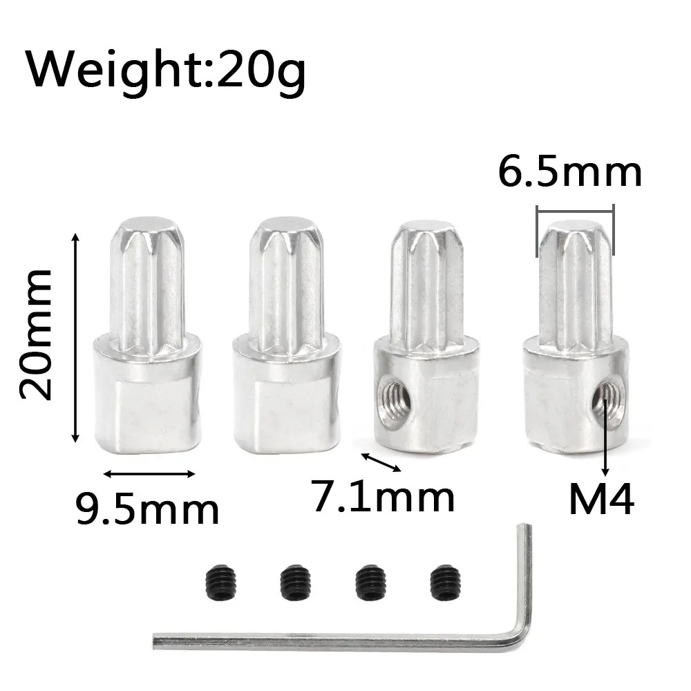 4pcs Metal Center Drive Hub 68 - Rc Hobby Rc ulasan dan harga
