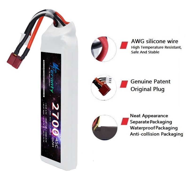 1/3PCS 2S 7.4V Lipo Battery 27 - Rc Hobby Airplanes ulasan dan harga