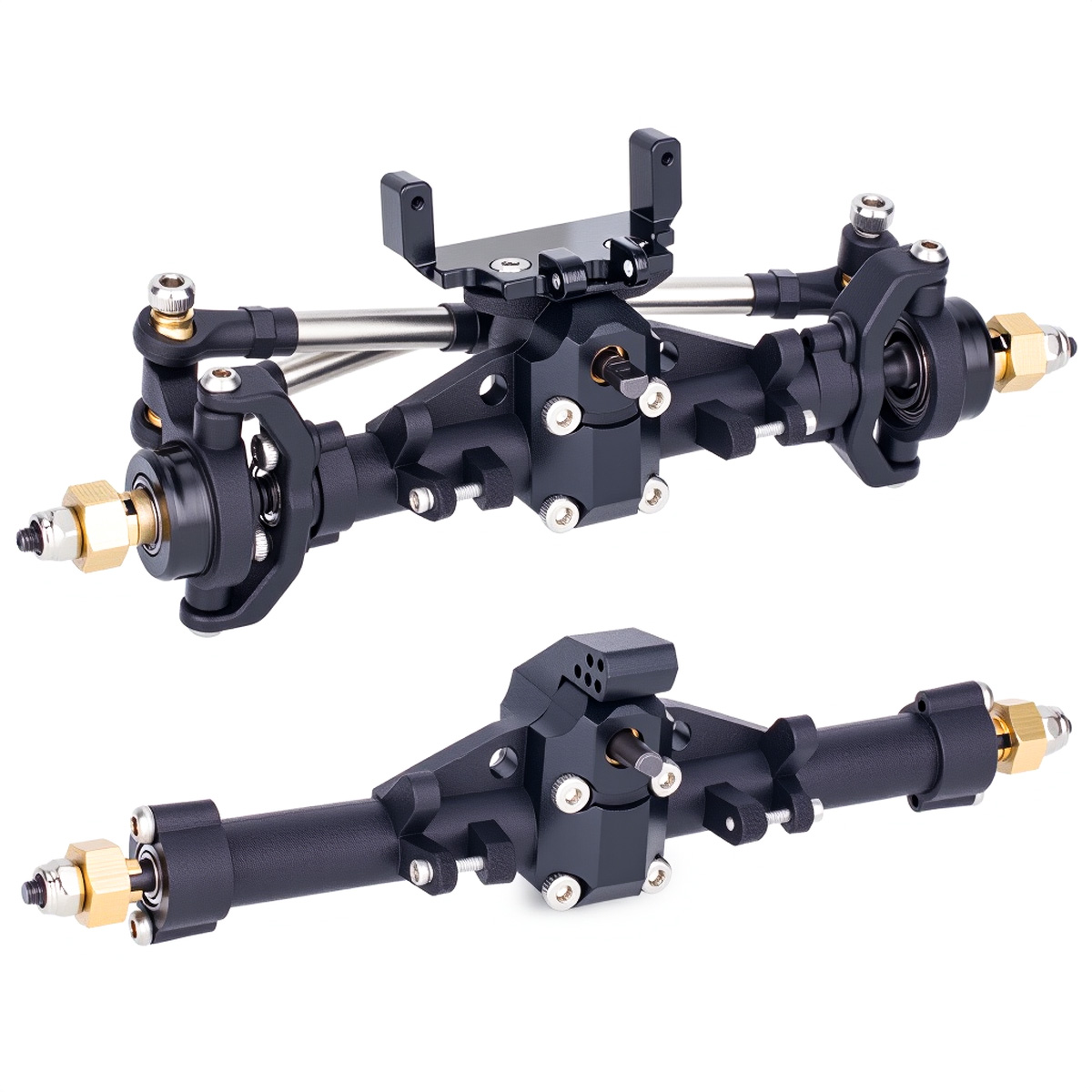 1Set Plastic Axles w/ Servo Mo - Rc Hobby Crawler ulasan dan harga