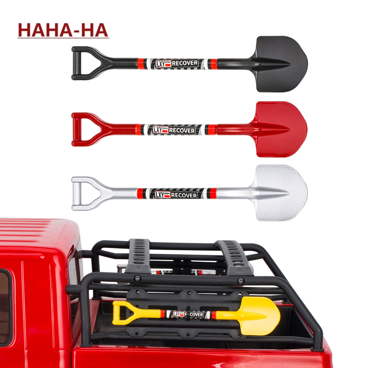 Simulated Metal Shovel Decorat - Rc Crawler 4X4 ulasan dan harga