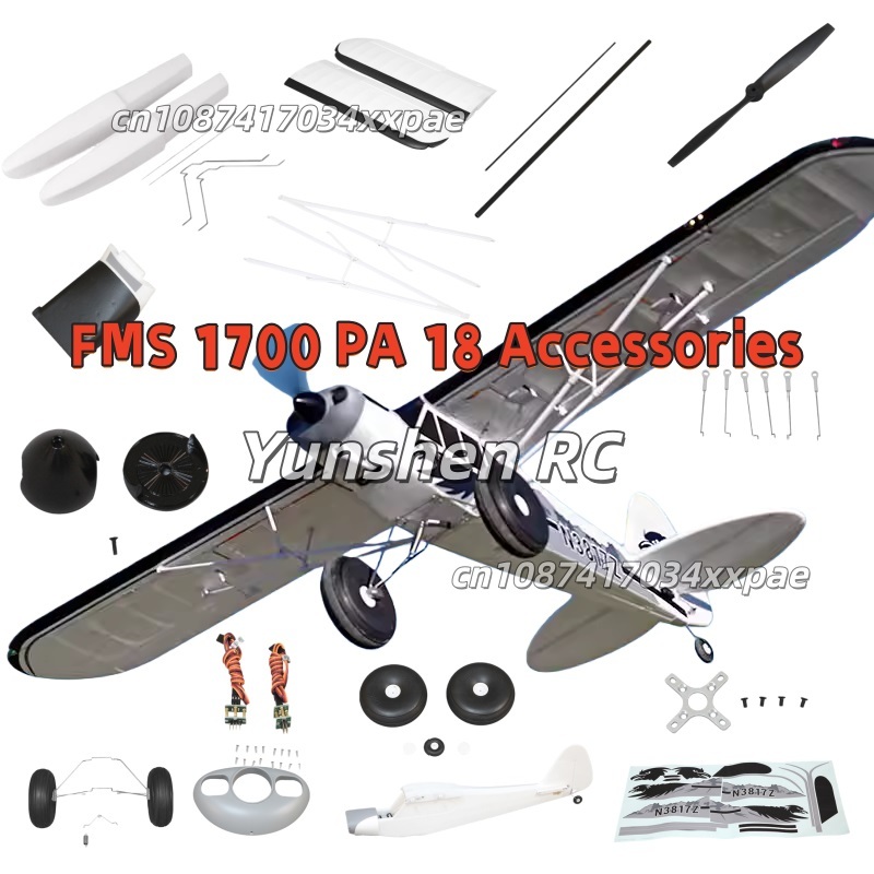 FMS RC Plane Decals For 1700mm - Rc Hobby Airplanes ulasan dan harga