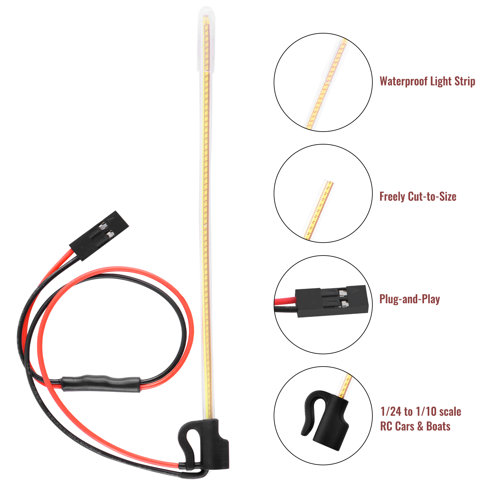 ModRax 2PCS LED RC Antenna Lig - Rc Hobby Crawler ulasan dan harga