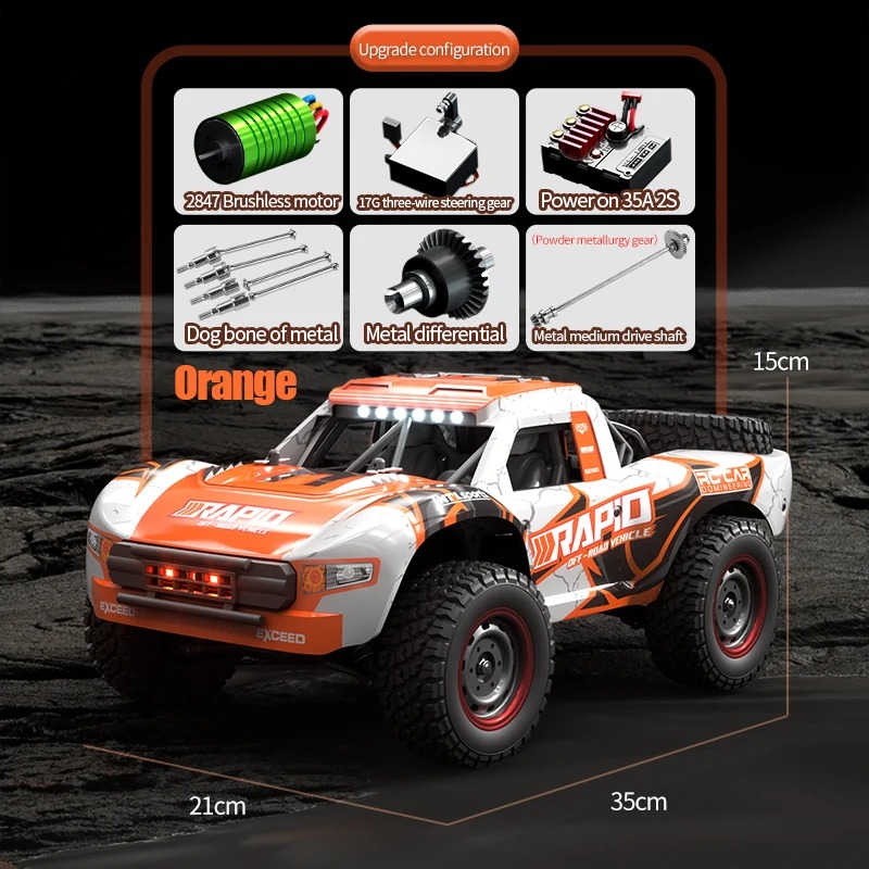 JJRC Q130 1:16 70KM/H 4WD RC C - Rc Hobby Grade Drift Car ulasan dan harga
