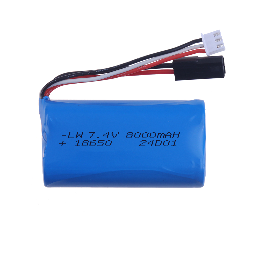 (5500 Plug) 18650 7.4V 8000Mah - Rc Hobby Rc ulasan dan harga