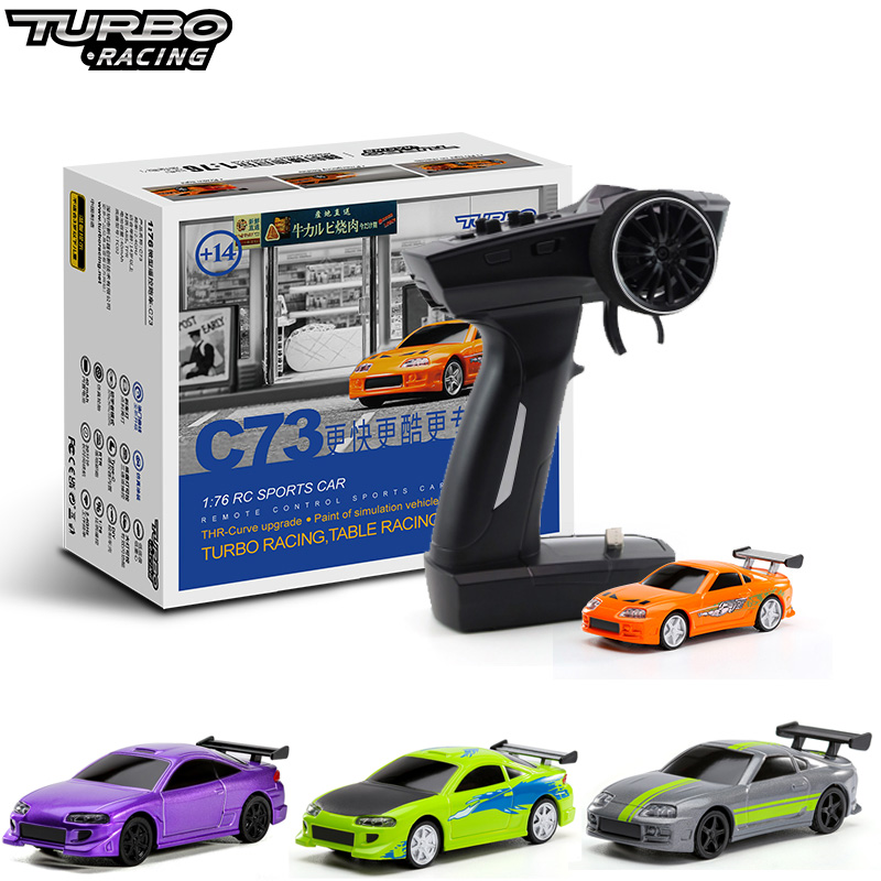 Turbo Racing 1:76 C64 C73 C72  - Rc Hobby Grade Drift Car ulasan dan harga