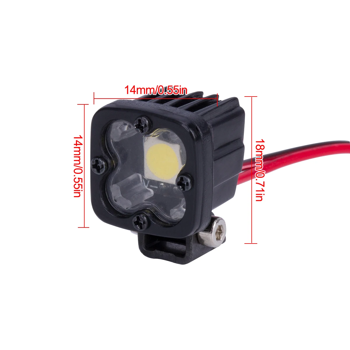 RC Car Square Bright LED Top L - Rc Hobby Crawler ulasan dan harga