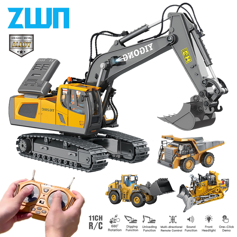 ZWN 2.4G Remote Control Excava - Rc Hobby Excavator ulasan dan harga
