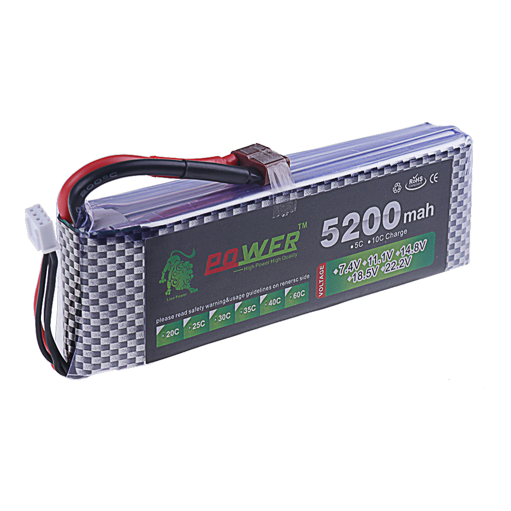 3S Lipo Battery 11.1V 5200mah  - Rc Hobby Airplanes ulasan dan harga