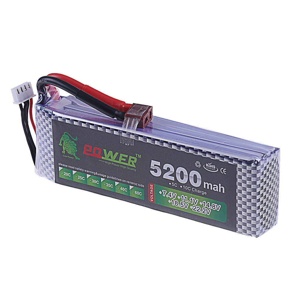 3S Lipo Battery 11.1V 5200mah  - Rc Hobby Airplanes ulasan dan harga